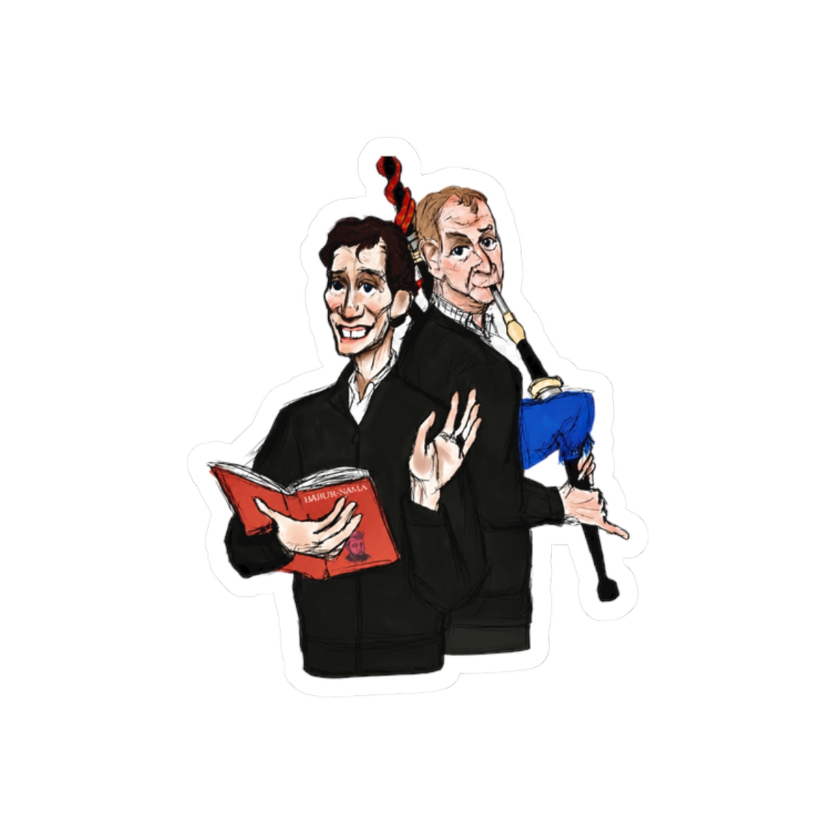 The Rest is Politics Sticker - alternate angle 3, merchandise