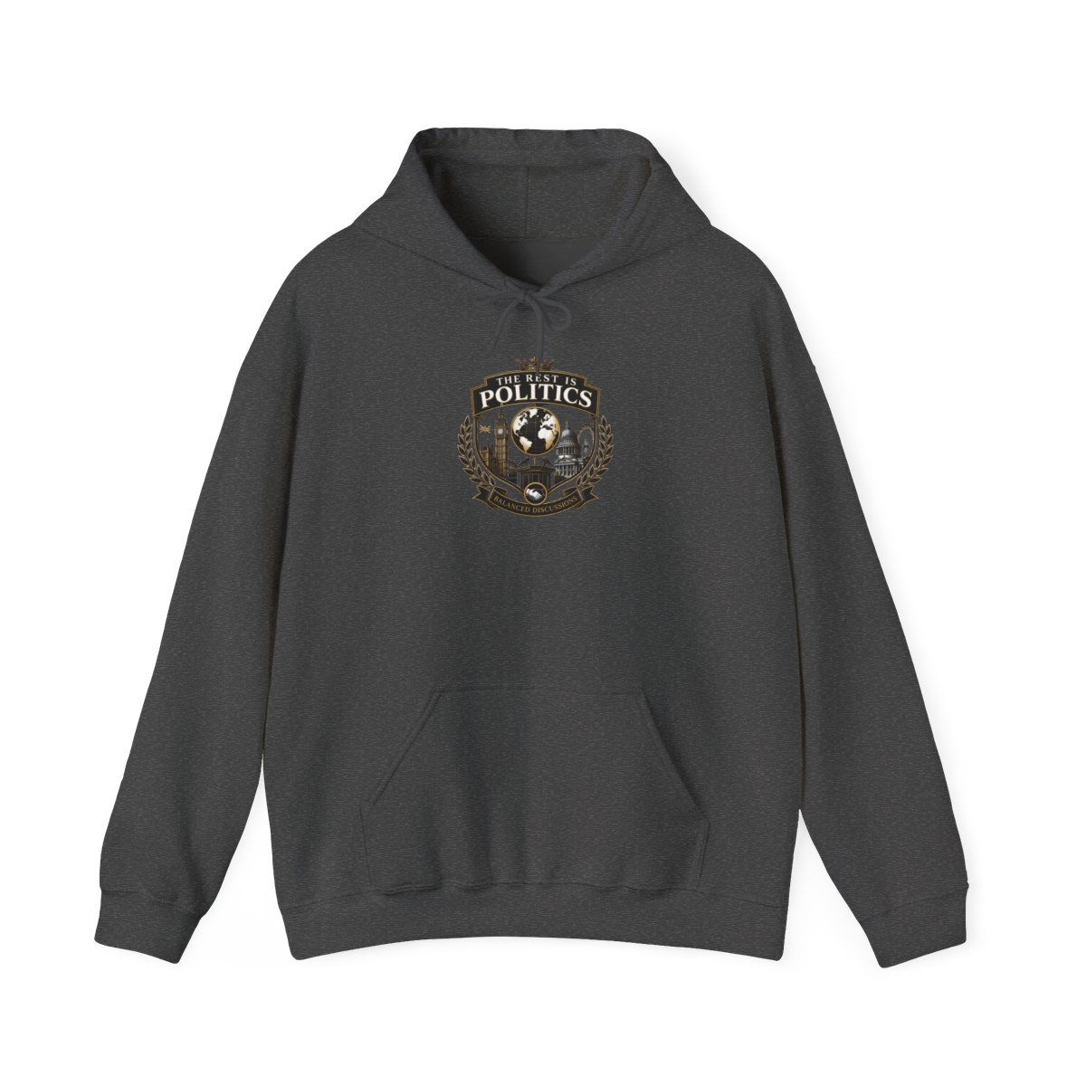 The Rest Is Politics "BALANCED DISCUSSIONS" Hoodie - alternate angle 5, merchandise